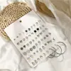 Brincos Europeus e Americanos Populares de Design Transfronteiriço com Senso de Estilo, Brincos de Borboleta Atacado de Alta Qualidade, Tarraxas Simples