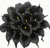 Lirio cala flor artificial sensación de hogar ramo pu decoración de mesa flor falsa flor falsa de plástico venta al por mayor y al por menor