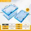 Caja de almacenamiento para camping al aire libre con puerta lateral, caja de camping plegable, caja de almacenamiento para maletero de coche, caja de almacenamiento de plástico