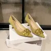 Zapatos de mujer negros retro de punta fina, disponibles en varios colores, con suelas suaves, antideslizantes, tacones finos, adecuados para fiestas y citas, elegantes tacones altos