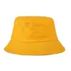 Sombrero de pescador de color liso bordado logo impreso sombrero de sol de verano para exteriores sombrero de sol sombrero de trabajo publicitario personalización