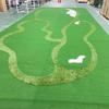 Tapete de golfe Junlan para green, tapete de treino para putter, pode ser construção doméstica, Projeto Green, fábrica fonte