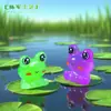 Transfronteiriço Novo Rãzinha Fofa Luminosa Partículas Fofas Paisagismo de Jardim Ornatos DIY Acessórios Pendurados Mini Estatuetas