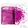 Brillantina de uñas, brillantina ultrafina, brillantina en polvo, lentejuelas, traje morado mixto, esmalte de uñas, pegamento, joyería transfronteriza