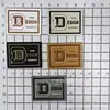 Venda Direta de Fábrica de Novos Acessórios de Vestuário Impressos em Relevo Tridimensional de PU, Decorações para Sapatos e Chapéus, e Decorações para Bolsas