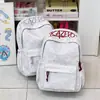 Mochila Casual Simple Nueva de Verano 2026 para Estudiantes, Alto Valor Estético, Gran Capacidad, Bolso Escolar Bordado con Letras