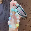 Corrente de Celular Criativa com Contas de Menina Chaveiro Pingente de Boneca Fofo para Mochila Escolar Chaveiro de Carro Pendente de Pequenos Presentes