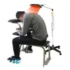 Marca Medicina Tradicional China Silla Ortopédica Silla Multiusos Silla de Reajuste Quiropráctico Reajuste Cervical y Lumbar Taburete de Reajuste Ortopédico