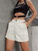 Transfronterizo Spot Amazon Europeo y Americano para Mujer Pantalones Cargo Rectos Casuales Sueltos Pierna Ancha Pantalones de Verano Finos para Mujer