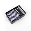 Set de Regalo de Corbata para Hombre, Corbata de Gama Alta, Corbata de Poliéster Seda Bordada, En Stock, Personalización de Logo, Corbata Atada a Mano