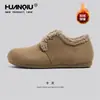 Sapatos Birkenstock Globais Retrô com Contas para Mulheres 2025 Outono Novo Botas de Neve com Forro de Lã Quente Peludo Sapatos de Algodão Birkenstock