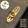 Manija de Cobre Puro Antigua China Tirador Clásico Muebles Dinastías Ming y Qing Gabinete Estantería Anillo Tirador Puerta Ventana Retro Todo Manija de Cobre