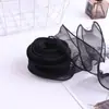[Elección del Experto] Rollo de Cinta de 4 cm Tul de Sirena Colorido Accesorios DIY Decoración Accesorios para el Cabello Empaque Flores Cinta Transparente
