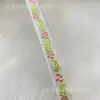 Fita de bordado jacquard estilo nacional para acessórios de cabelo, tiara, cinto para embalagem de caixa de presente, laço feito à mão DIY de 1,1 cm-1,2 cm