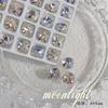 Nuevo Broca de Manicura Cuadrada Gruesa Puntiaguda K9 Forma de Cristal Broca Accesorios para Uñas Flash Broca de Manicura Multicorte
