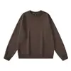 Comercio Exterior Transfronterizo Americano Pesado Tallas Grandes Hombre Felpa Verde Juvenil Cuello Redondo Sudadera Algodón Puro Moda Marca Gama Alta Personalizado