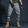 Pantalones Cargo Holgados de Estilo Japonés de Marca de Moda para Hombre con Múltiples Bolsillos, Pantalones Deportivos Jogger, Pantalones Casuales Versátiles de Corte Ajustado