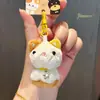 Pingente Chaveiro de Pelúcia Mini Portátil Original Jinnew, Charme de Bolsa Fofo, Presente Atacado