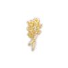 Broche artesanal DIY acessórios de joalheria fábrica atacado coreano simples metal buquê corsage acessórios femininos de venda quente