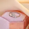 Anel de Três Peças Laranja Novo Tendência Estilo Chinês para Mulheres, Simples e Fashionável Versátil Empilhável Anel Aberto Anel para Dedo Indicador Tendência