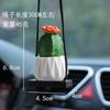 Colgante de Cactus Suculento de Resina para Coche, Colgante Decorativo para Espejo Retrovisor de Coche, Adornos para Coche