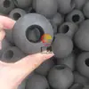Bola de massagem semicircular eva pistola de liberação miofascial bola de massagem EVA fitness relaxamento muscular pegar massagem acessórios de vibração cabeça da bola