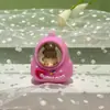Venta Directa de Fábrica Nuevo Dibujo Animado Cobaya Capibara Luminoso Pequeño Bolso Escolar Llavero Colgante Accesorios Adornos Al Por Mayor