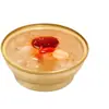 Sopa de Nido de Pájaro y Hongo Blanco Cero Grasa, Estofado Fresco Listo para Comer, Dátiles Rojos Sin Cocinar, Semillas de Loto, Pera Blanca, Sopa de Hongo Blanco, Suave y Dulce, Desayuno para Estudiantes
