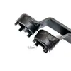 Llave para amoladora angular, herramienta de desmontaje negra de cuatro puntas engrosada, accesorio de ajuste de disco de lijado, plato de presión, herramienta de reparación de disco de sierra