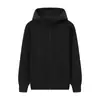 Jaqueta com Capuz Cor Sólida Masculina Outono e Inverno, Cardigan Hoodie Estilo Americano Transfronteiriço, Moletom com Zíper Pesado de Marca Tendência, Feito Sob Medida