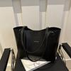 Bolsa Feminina Grande Capacidade 2024 Nova de Alta Qualidade Portátil de Ombro Bolsa Tote para Alunos Universitários Aula Trabalho