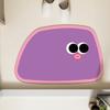 Alfombra de baño de color dopamina de secado rápido absorbente para el piso baño alfombra de puerta de baño decoración de casa de alquiler alfombra antideslizante
