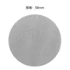 Filtro de manija de máquina de café, pantalla de distribución de agua secundaria, recipiente de polvo de acero inoxidable, barrera de agua universal de 51 mm, 53 mm y 58 mm