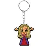 Chaveiros de personagem temáticos de Halloween transfronteiriços, Pingentes para bolsa de borracha macia em PVC, Acessórios, Decorações de chave de mochila atacado