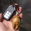 Chaveiro de Carro Pingente Feito à Mão, Acessório para Celular, Decoração de Carro Feito de Cipreste das Falésias e Sândalo
