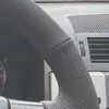 Funda Cosida a Mano de Cuero Genuino para Volante Adecuada para Toyota Reiz Coche Especial Cubierta de Manillar Cosida a Mano de Piel de Vaca Fabricante de Fundas de Manillar para Coche