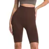 Calça de Yoga Cintura Alta Sem Costura Estilo Europeu e Americano, Shorts Levanta Bumbum Bumbum de Pêssego, Justa ao Corpo, Antiderrapante, Emagrecedora, Calça Esportiva Sem Costura