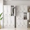 Taquillas para empleados Vestuarios de gimnasio Gabinetes de chapa Dormitorio con cerraduras Gabinetes de cambio y almacenamiento de seis puertas Gabinetes para platos Gabinetes para zapatos de baño