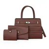 Bolsos de Mujer de Comercio Exterior 2024 Nuevo Set Mult piezas con Diseño de Piedra Bolsos de Mujer Bolso de Hombro Único Bolso Cruzado Set de Bolsos Venta al por Mayor Transfronteriza