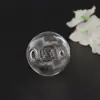 Atacado bola de vidro artesanal bola de cristal DIY jóias acessórios colar pingente acessórios tampa de vidro esférico multi especificações