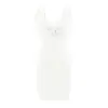 Vestido Justo de Verão 2026 com Decote V Torcido, Vestido de Alça, Vestido Bodycon Curto Hot Girl