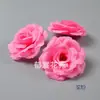 Simulación flor de rosa de 8 cm cabeza de rosa flor artificial rosa simulación flor DIY bola de flores boda hortensia guía de camino
