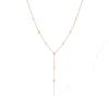 Collar de acero inoxidable para mujer, cadena de clavícula con borlas, estilo geométrico simple, de gran venta, de Australia, Europa antigua y Estados Unidos