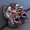 Tênis Dad Shoes Respirável da Moda para Meninas Color Block Primavera/Outono 2026 Tênis Esportivo Versátil Infantil Tênis Casual Outdoor para Meninos