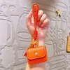 Bolsa de Cuero con Borla de Dibujos Animados Nueva y Linda Llavero Creativo Colgante para Bolsa Llavero de Coche Pequeño Regalo Venta al por Mayor