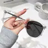 Lentes TR90 para Té Frío Miopía para Mujer Disponibles Lentes de Preferencia Luz Anti-Azul Montura Lisa Grande para Ojo