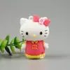 Nuevo Llavero de Gato Kt Dibujo Animado Anime Ip Muñeca Colgante para Bolso de Gato Llavero para Llaves de Coche Anillo Regalo Creativo