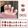 Unha falsa estilo derrill usando armadura internet laço vermelho nail art peças de unhas removível unha patch joias estilo francês