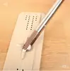 Haste de Mop com Raspar, Mop Plano Lavável à Mão, Acessórios de Haste de Conexão Universal, Placa Inferior da Haste de Substituição com Junta Rotativa