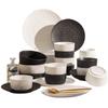 Platos Hogar Vajilla Estilo Europeo Caja de Regalo Traje Cerámica Nórdico Color Bajo Esmalte Tazón Palillos Regalo Tazón Tazón Plato Juego Completo Tazón